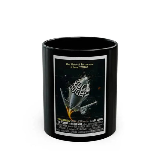 BUCK ROGERS IN THE 25TH CENTURY (TEASER) 1979 Movie Poster - Black Coffee Mug 11oz - Go Mug Yourself