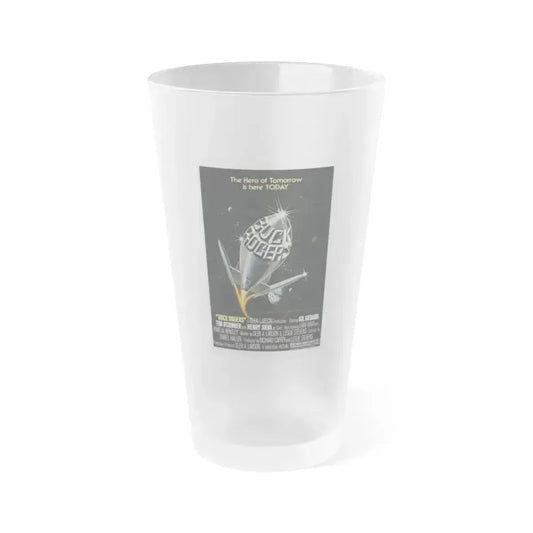 BUCK ROGERS IN THE 25TH CENTURY (TEASER) 1979 Movie Poster - Frosted Pint Glass 16oz 16oz Frosted - Go Mug Yourself