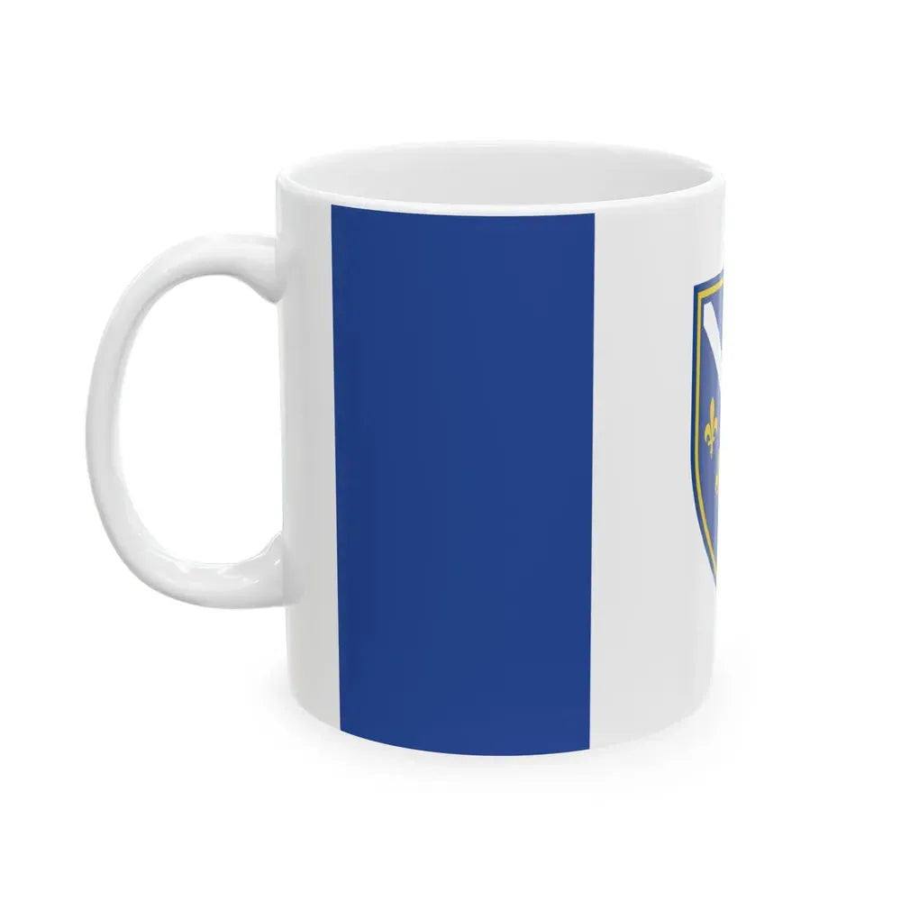BUD Bosnia Heregovina Flag Proposal (Bosnia and Herzegovina) White Coffee Mug - Go Mug Yourself