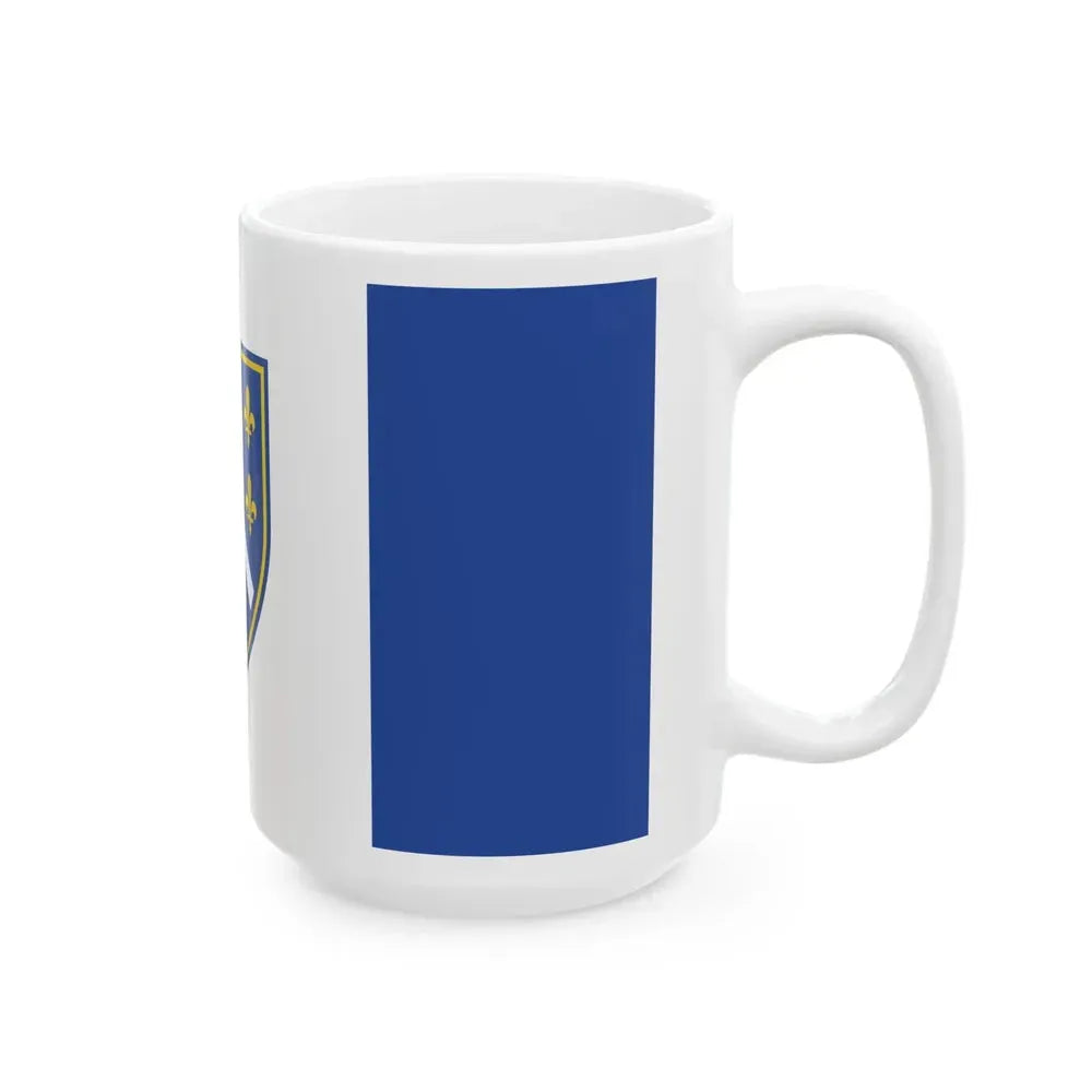 BUD Bosnia Heregovina Flag Proposal (Bosnia and Herzegovina) White Coffee Mug - Go Mug Yourself