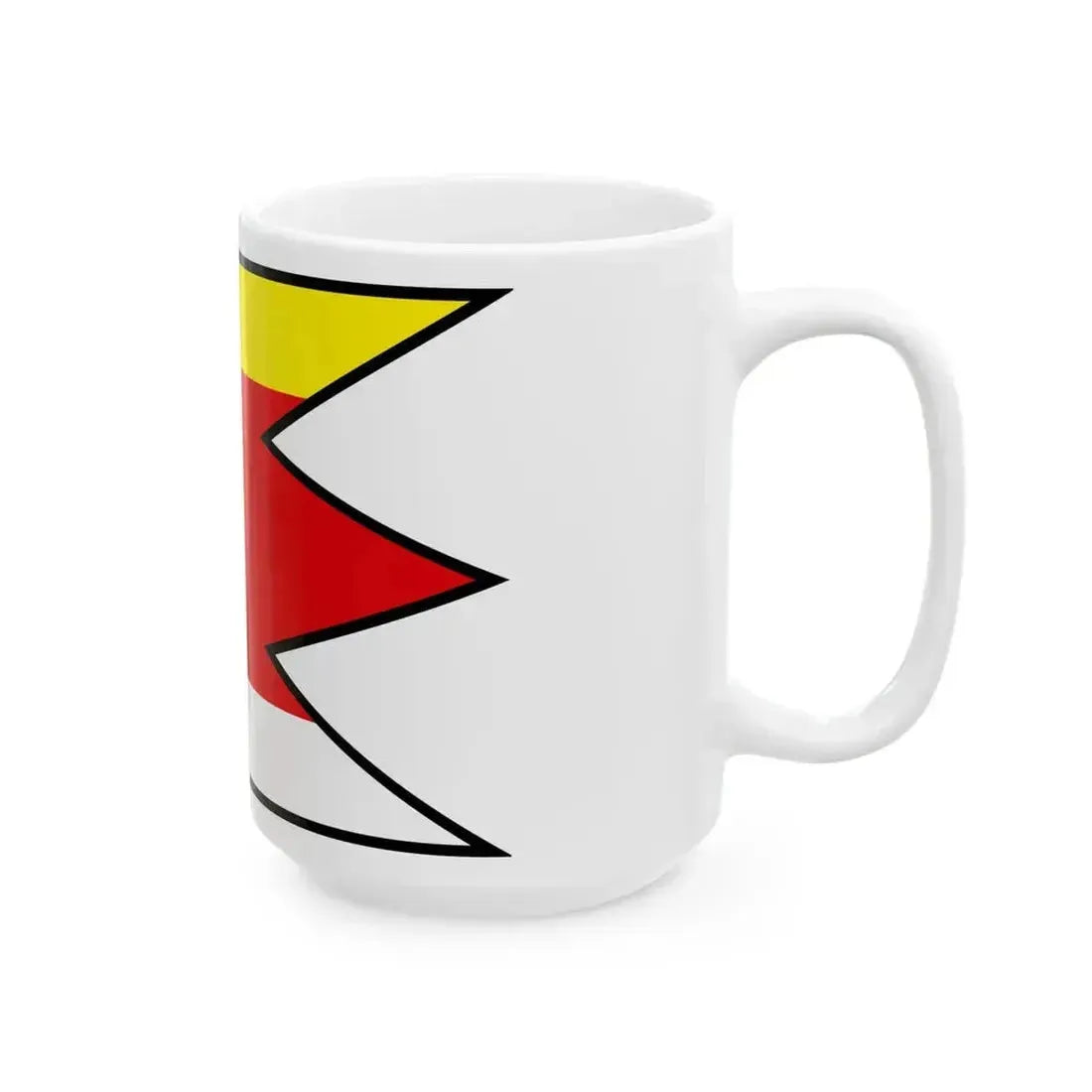 Budca Zvolen Flag (Slovakia) White Coffee Mug - Go Mug Yourself
