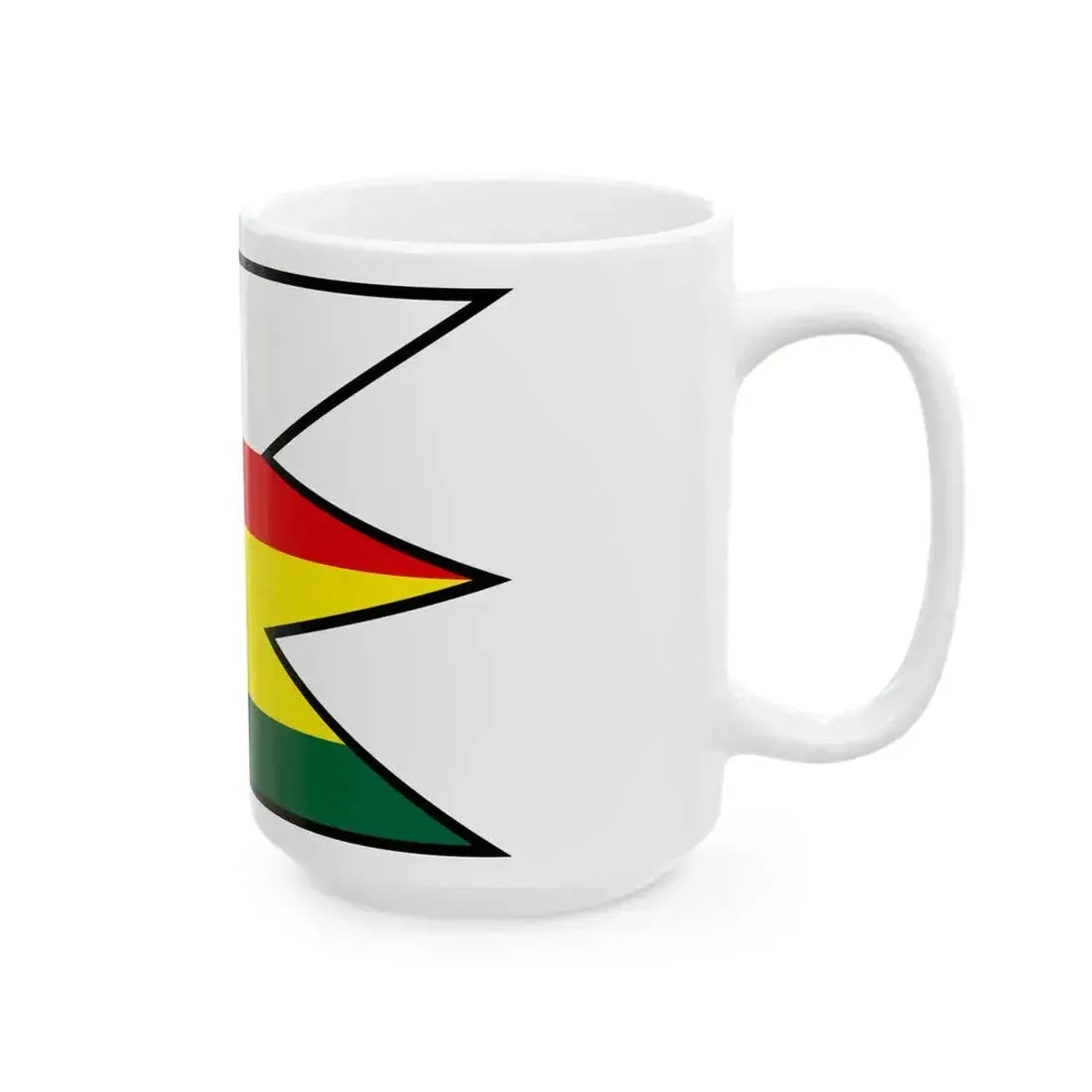 Budince Michalovce Flag (Slovakia) White Coffee Mug - Go Mug Yourself