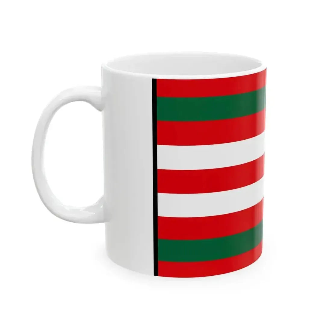 Budmerice Pezinok Flag (Slovakia) White Coffee Mug - Go Mug Yourself