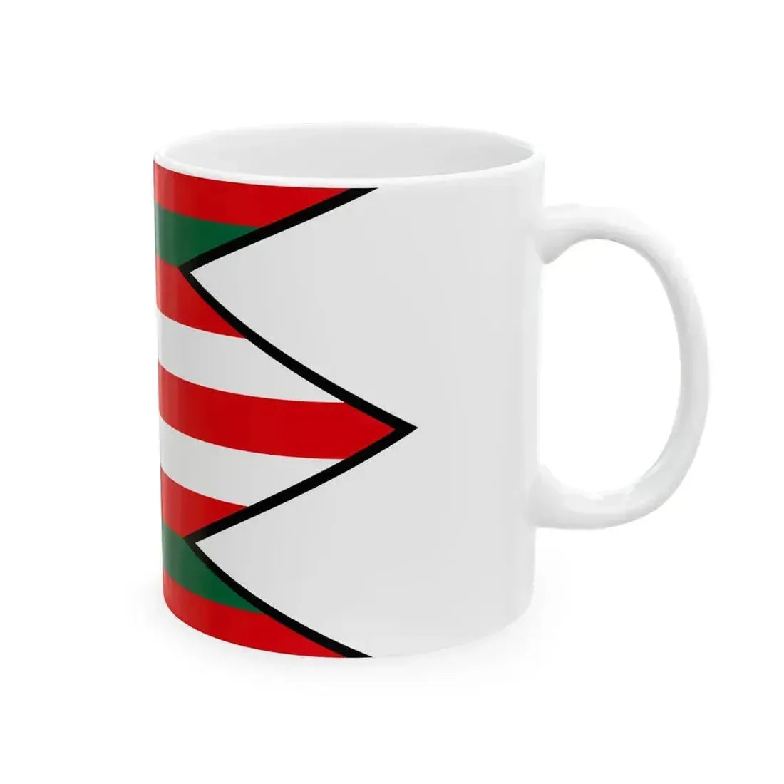 Budmerice Pezinok Flag (Slovakia) White Coffee Mug - Go Mug Yourself