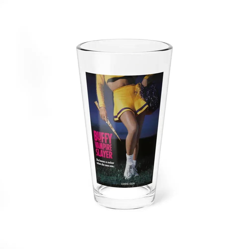 BUFFY THE VAMPIRE SLAYER (TEASER) 1992 Movie Poster - Pint Glass 16oz 16oz - Go Mug Yourself