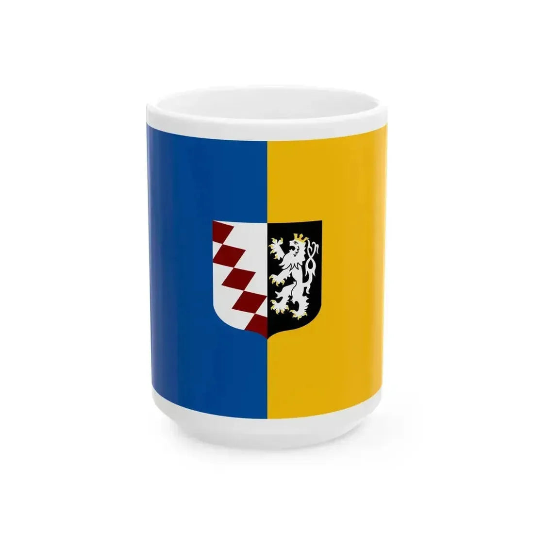 Buggenhout vlag (Belgium) White Coffee Mug 15oz - Go Mug Yourself