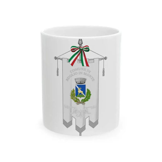 Buglio in Monte-Gonfalone (Italy) White Coffee Mug 11oz - Go Mug Yourself