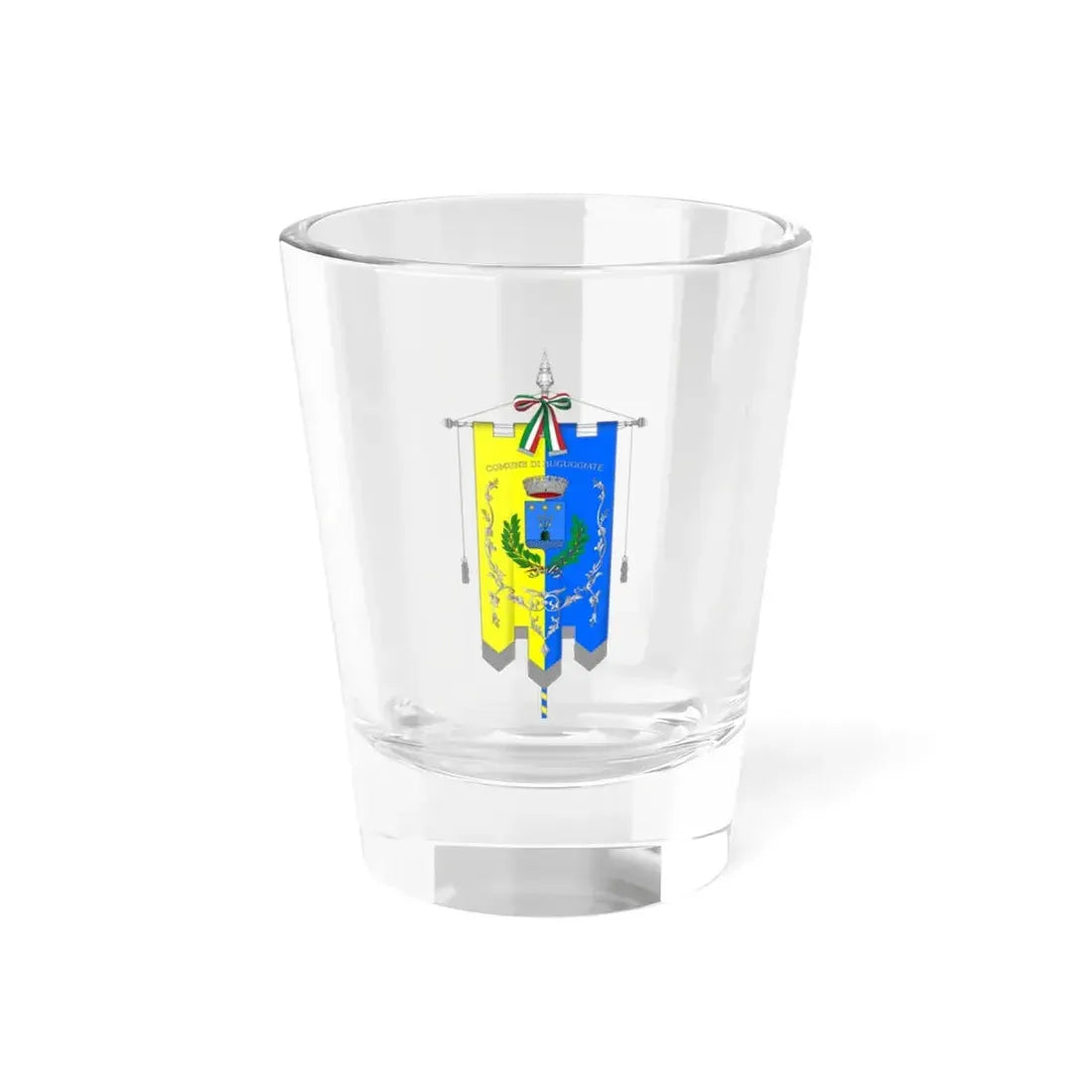 Buguggiate-Gonfalone (Italy) Shot Glass 1.5oz 1.5oz - Go Mug Yourself