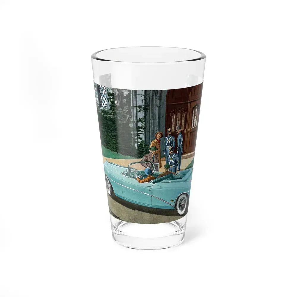 Buick Skylark, Esquire magazine, November 1954 (Magazine Illustration) Pint Glass 16oz 16oz - Go Mug Yourself