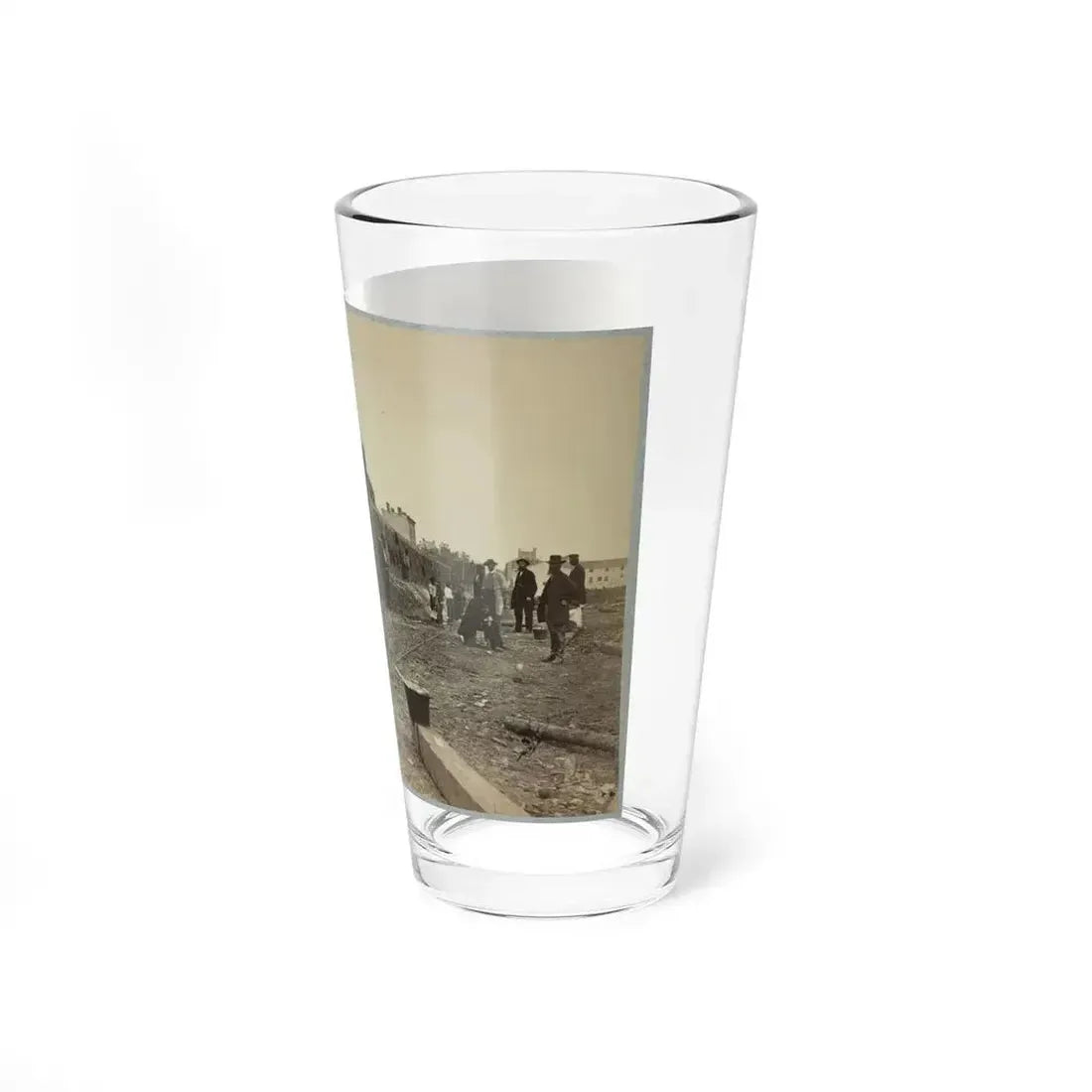 Building Stockade, Alexandria, Va.(2) (U.S. Civil War) Pint Glass 16oz - Go Mug Yourself