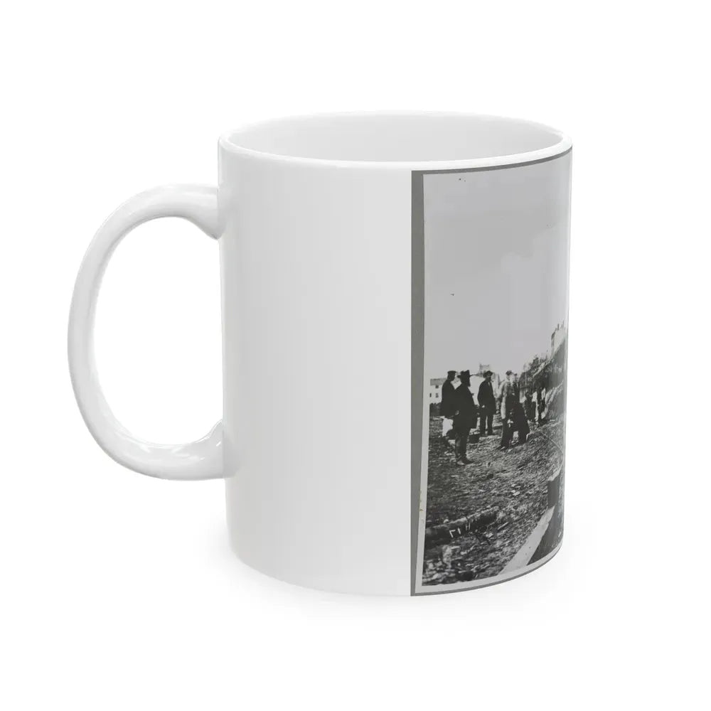 Building Stockade, Alexandria, Va. (U.S. Civil War) White Coffee Mug - Go Mug Yourself