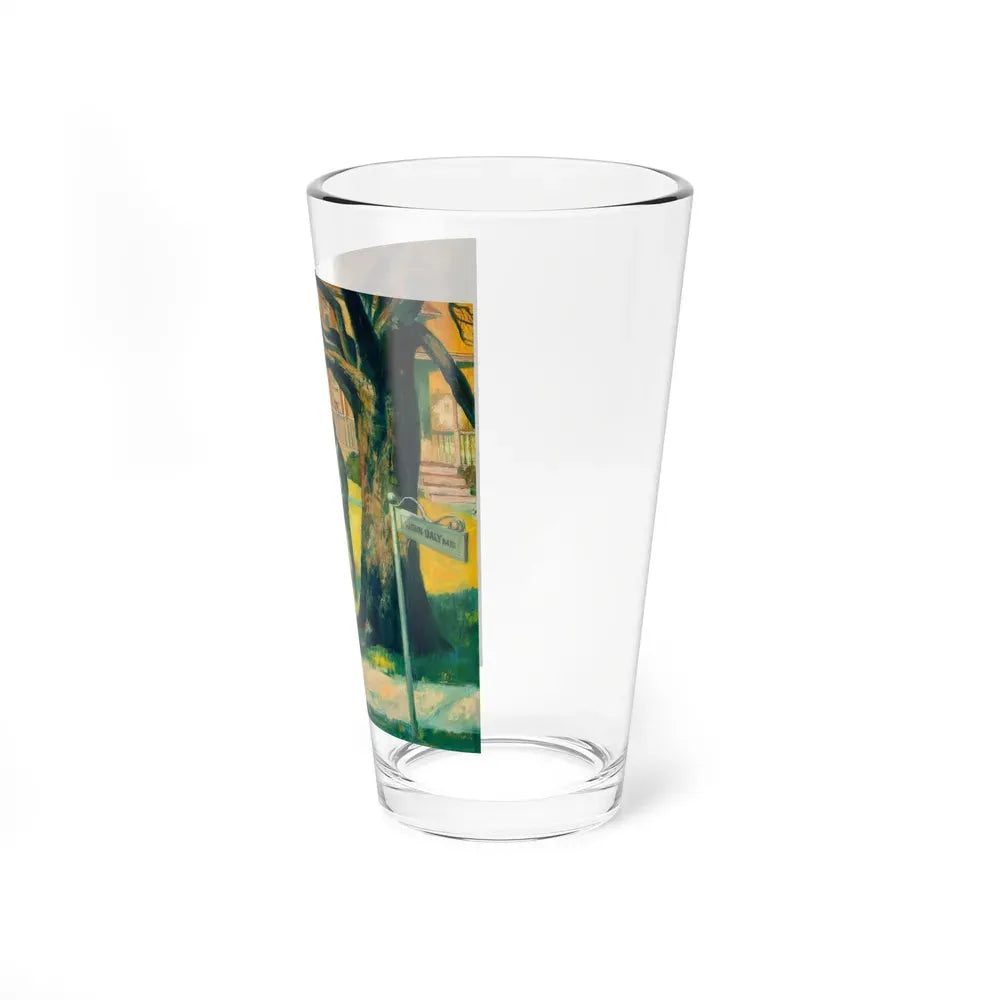 Building the Doctor's Addition (Magazine Illustration) Pint Glass 16oz - Go Mug Yourself