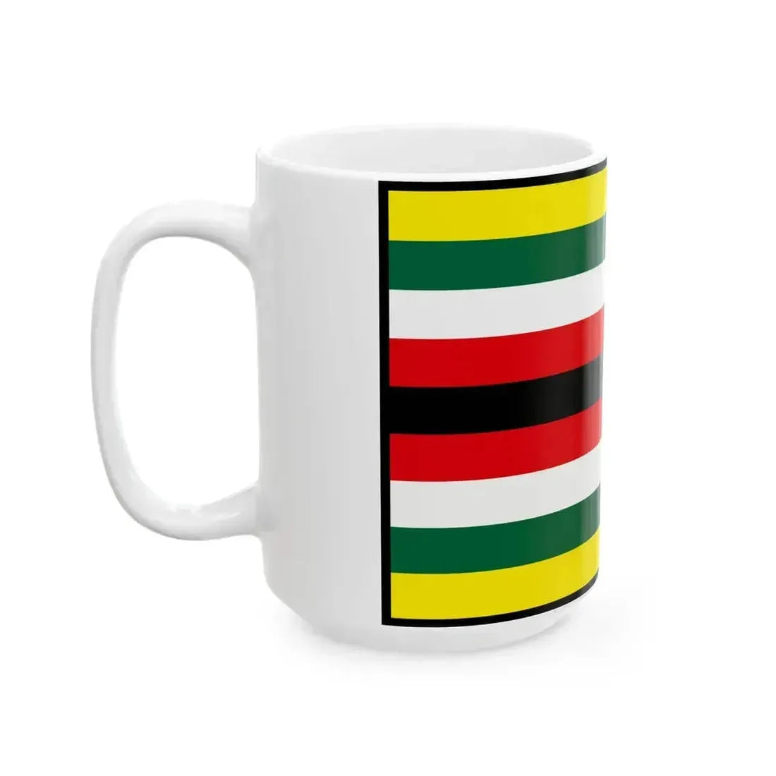 Bukovec Myjava Flag (Slovakia) White Coffee Mug - Go Mug Yourself