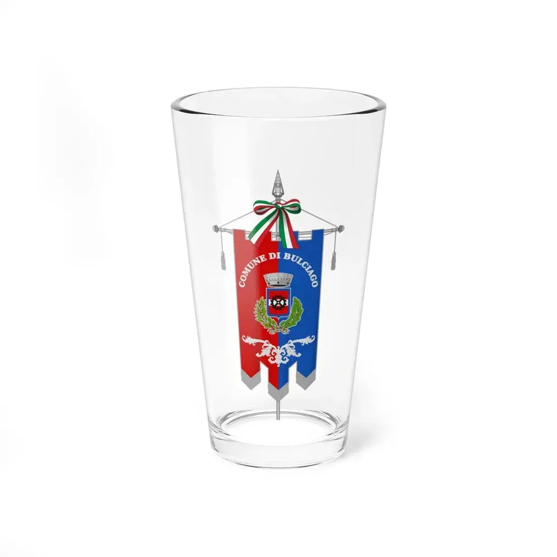 Bulciago-Gonfalone (Italy) Pint Glass 16oz 16oz - Go Mug Yourself