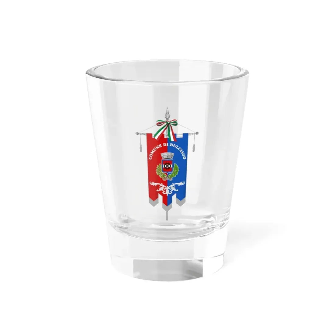 Bulciago-Gonfalone (Italy) Shot Glass 1.5oz 1.5oz - Go Mug Yourself