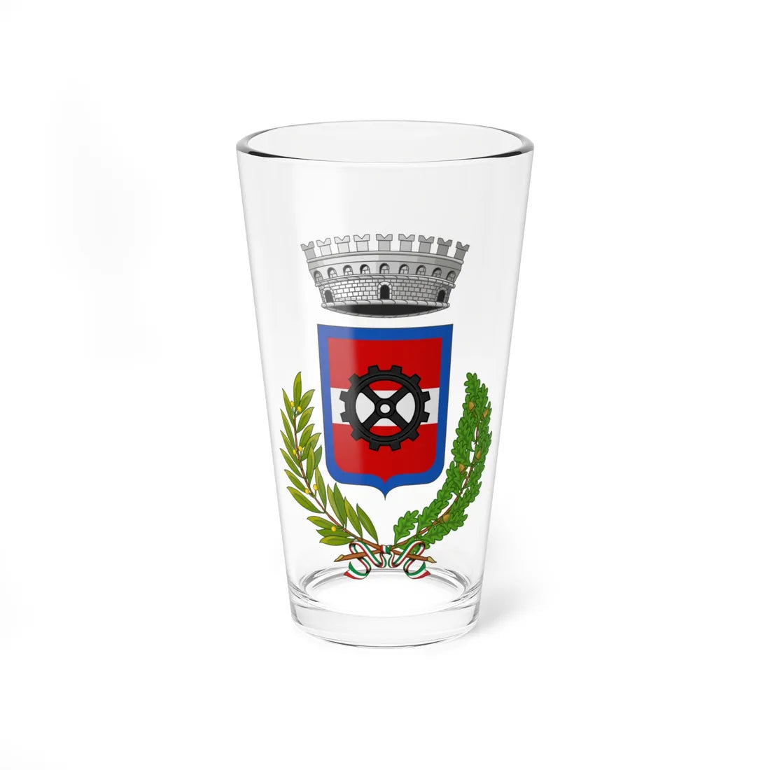 Bulciago-Stemma (Italy) (Coat of Arms) Pint Glass 16oz - Go Mug Yourself