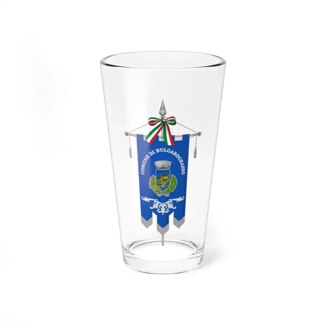 Bulgarograsso-Gonfalone (Italy) Pint Glass 16oz 16oz - Go Mug Yourself