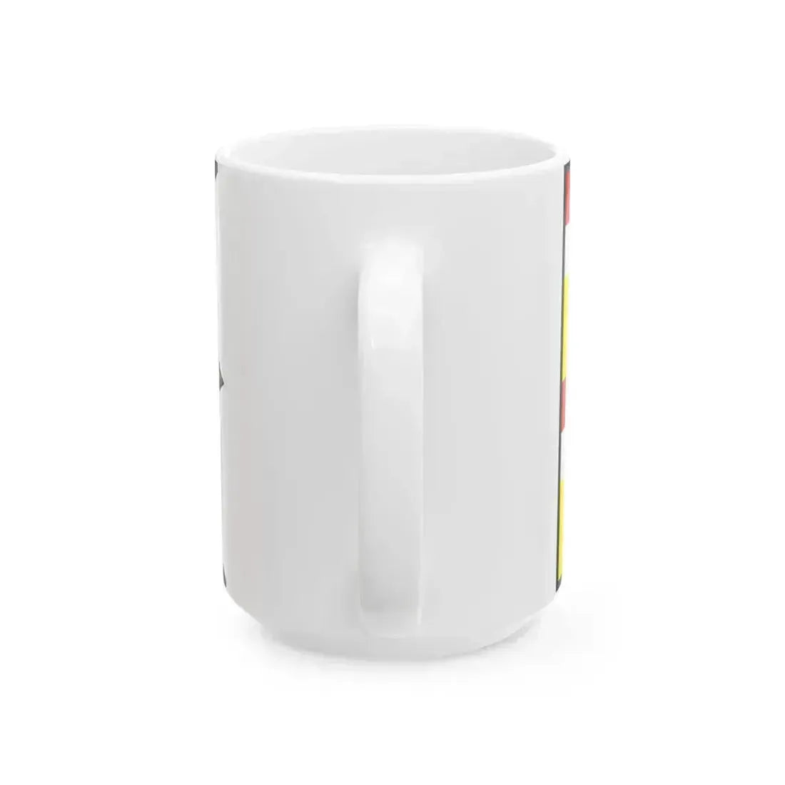Bulhary Lucenec Flag (Slovakia) White Coffee Mug - Go Mug Yourself