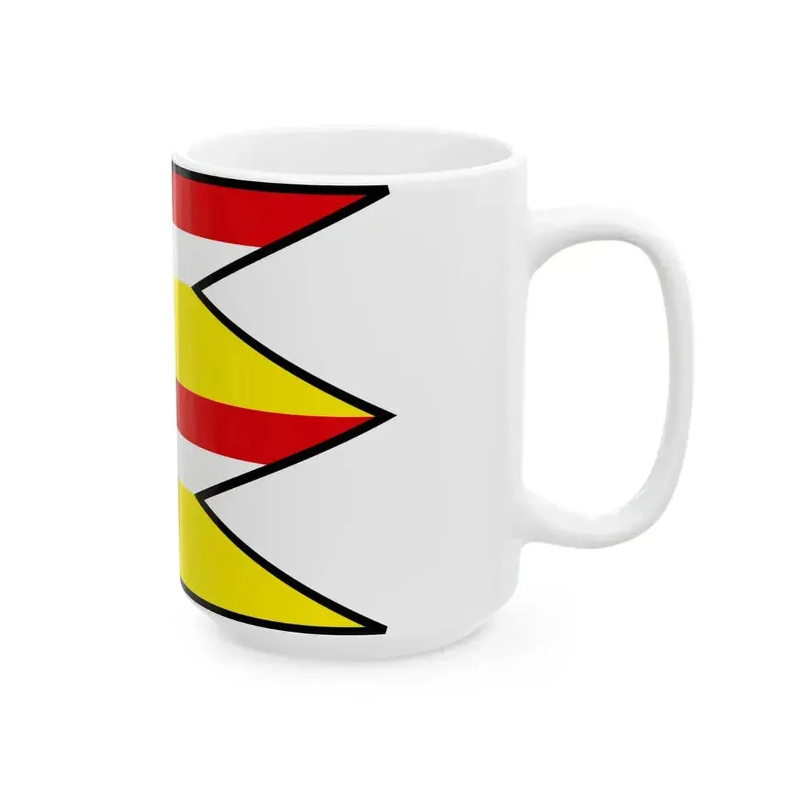 Bulhary Lucenec Flag (Slovakia) White Coffee Mug - Go Mug Yourself