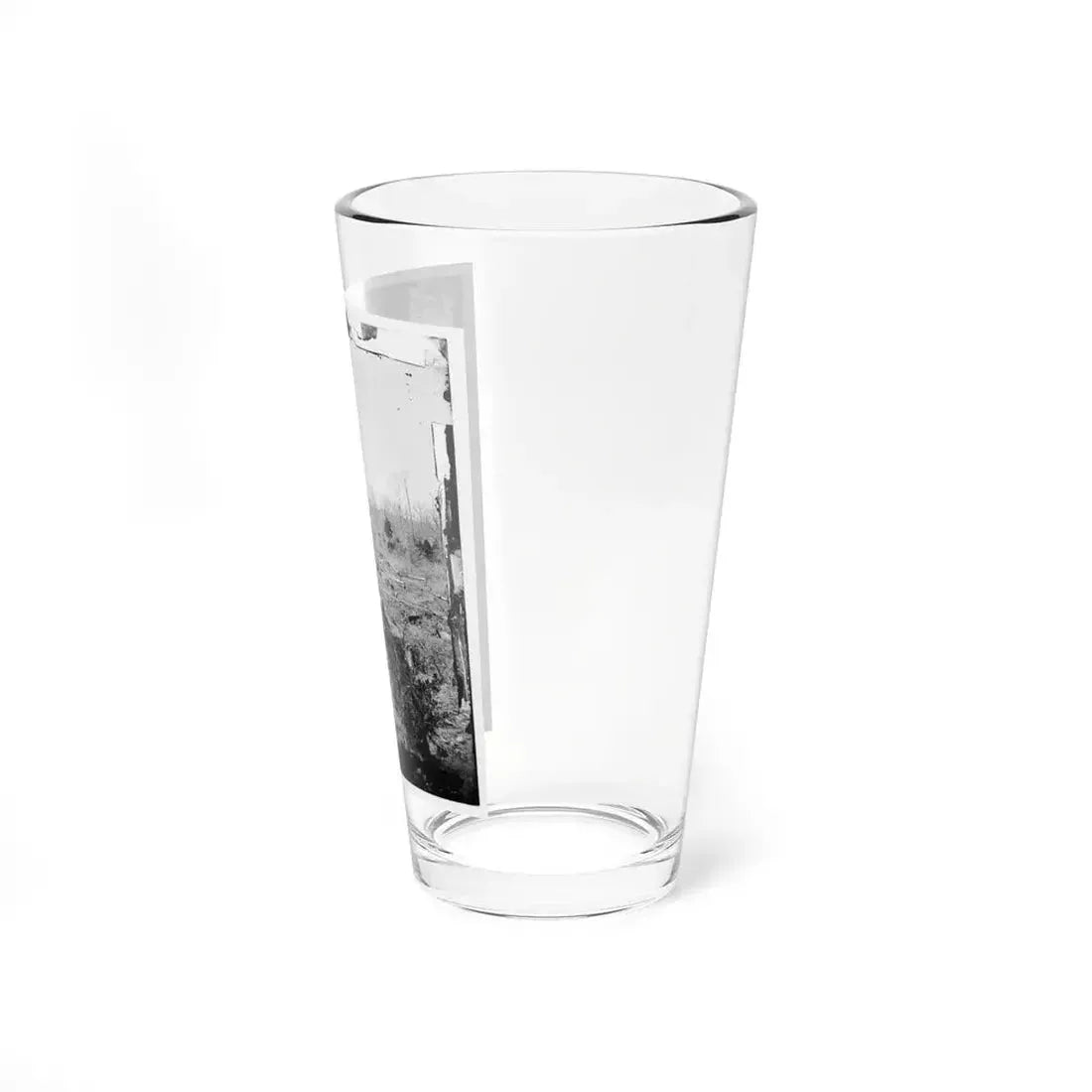 Bull Run, Va. Ruins Of The Stone Bridge, Looking Upstream (U.S. Civil War) Pint Glass 16oz - Go Mug Yourself