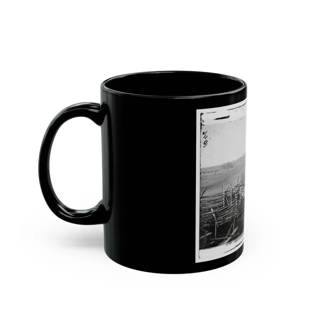 Bull Run, Va. View Of The Battlefield (U.S. Civil War) Black Coffee Mug - Go Mug Yourself