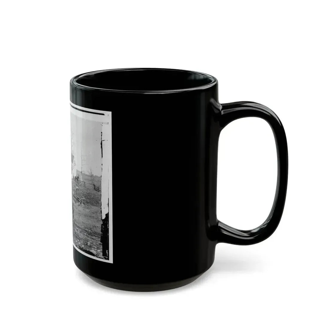 Bull Run, Va. William N. Thornton's I.E., Thornberry House On The Route To Sudley Ford (U.S. Civil War) Black Coffee Mug - Go Mug Yourself
