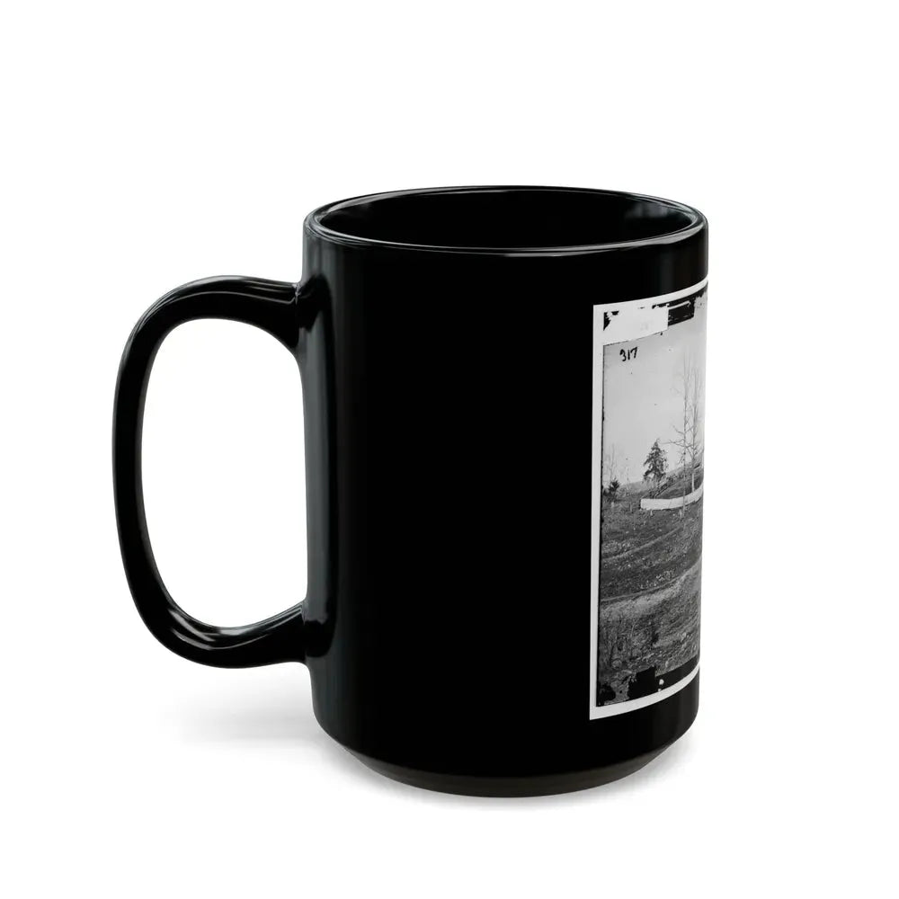 Bull Run, Va. William N. Thornton's I.E., Thornberry House On The Route To Sudley Ford (U.S. Civil War) Black Coffee Mug - Go Mug Yourself