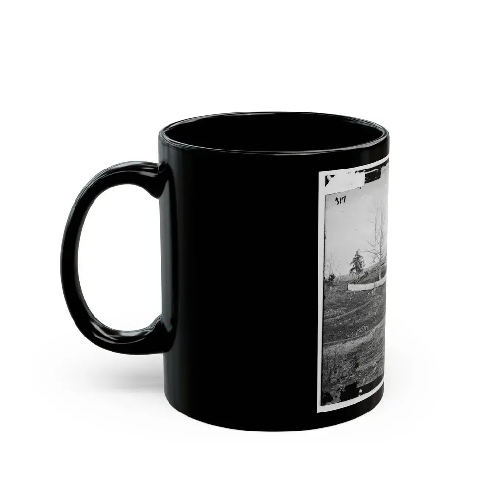 Bull Run, Va. William N. Thornton's I.E., Thornberry House On The Route To Sudley Ford (U.S. Civil War) Black Coffee Mug - Go Mug Yourself