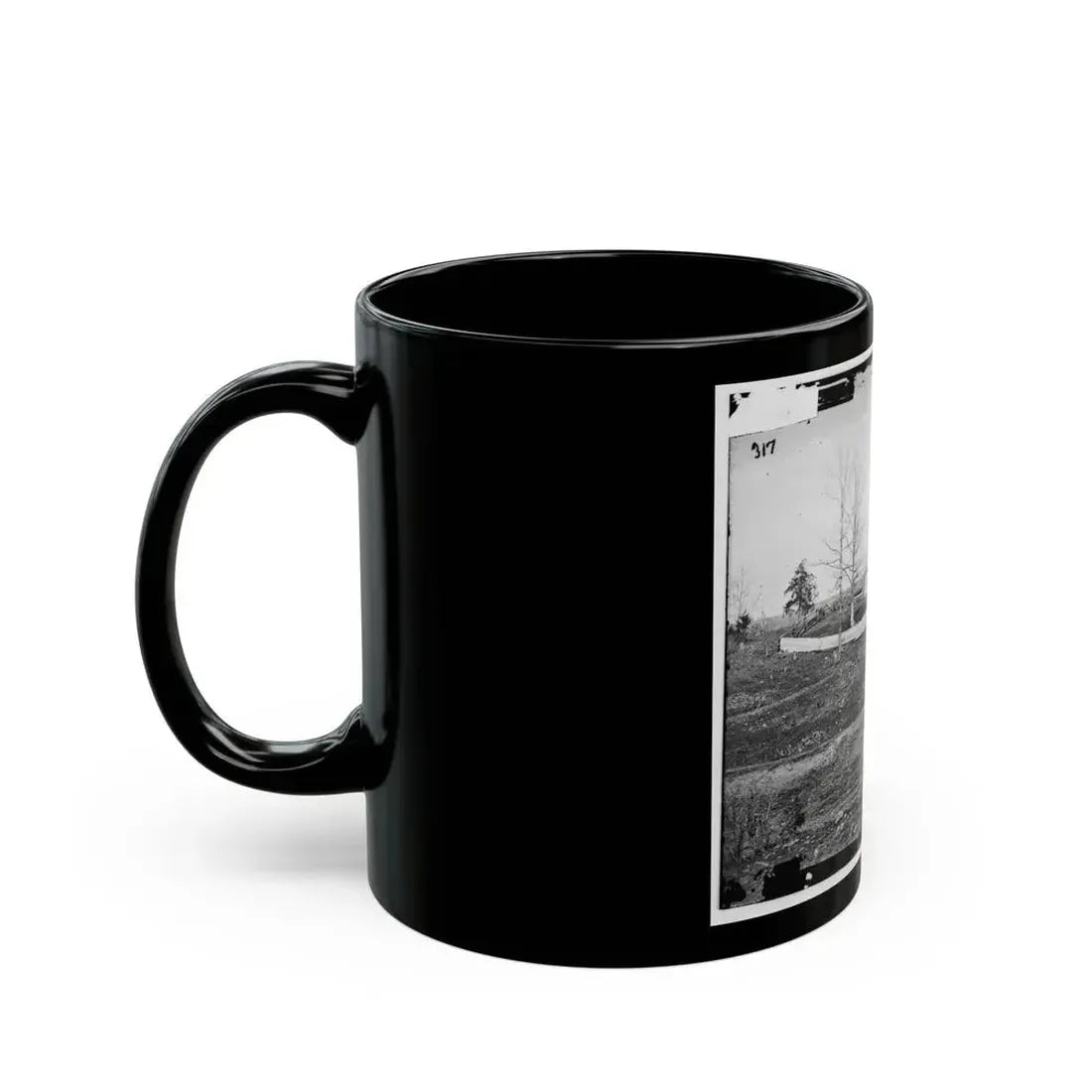 Bull Run, Va. William N. Thornton's I.E., Thornberry House On The Route To Sudley Ford (U.S. Civil War) Black Coffee Mug - Go Mug Yourself