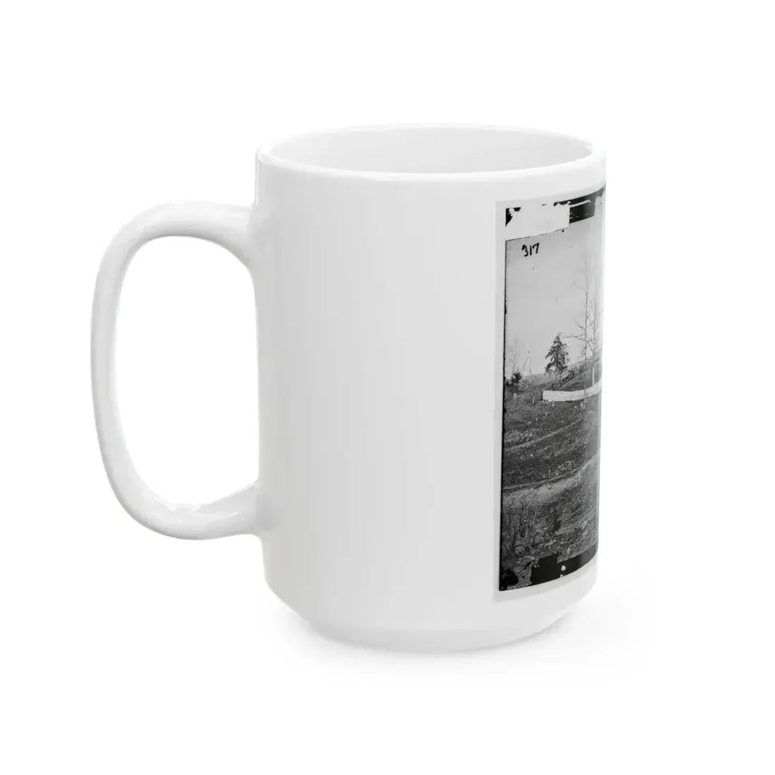 Bull Run, Va. William N. Thornton's I.E., Thornberry House On The Route To Sudley Ford (U.S. Civil War) White Coffee Mug - Go Mug Yourself