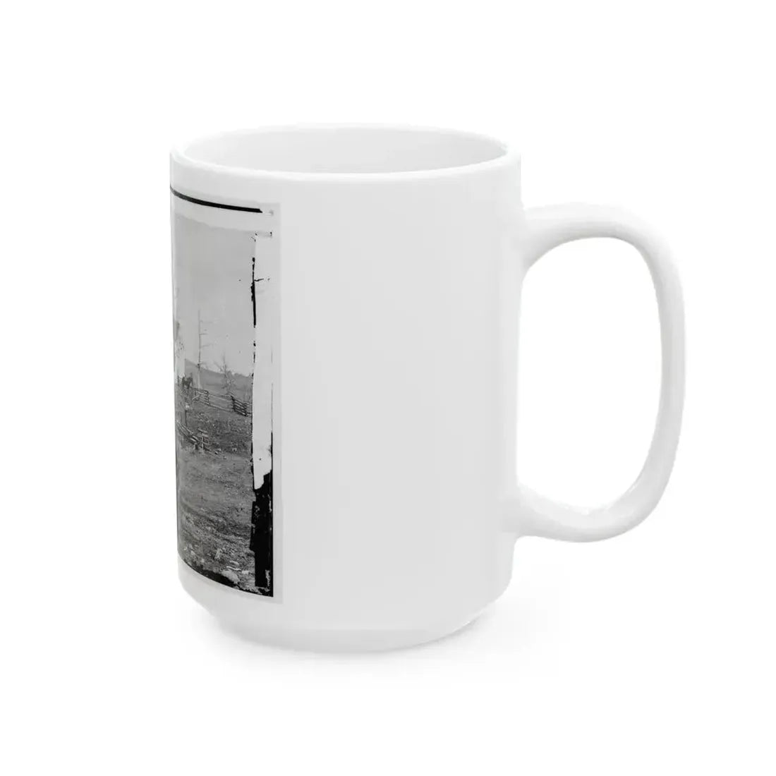 Bull Run, Va. William N. Thornton's I.E., Thornberry House On The Route To Sudley Ford (U.S. Civil War) White Coffee Mug - Go Mug Yourself