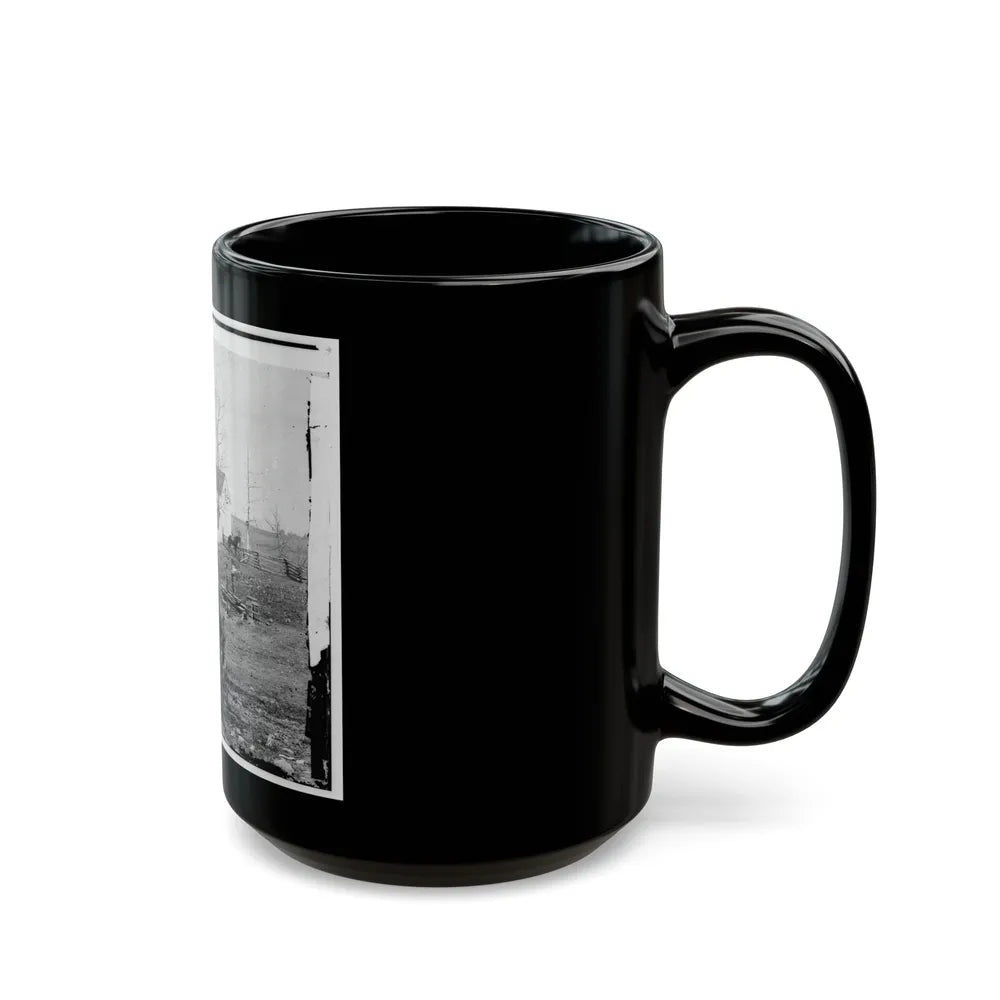 Bull Run, Va. William N. Thornton's I.E., Thornberry House On The Route To Sudley Ford (U.S. Civil War) Black Coffee Mug-Go Mug Yourself