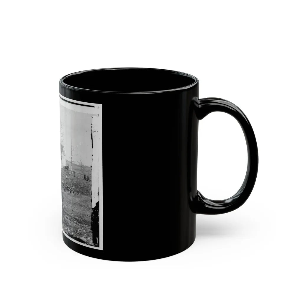 Bull Run, Va. William N. Thornton's I.E., Thornberry House On The Route To Sudley Ford (U.S. Civil War) Black Coffee Mug-Go Mug Yourself