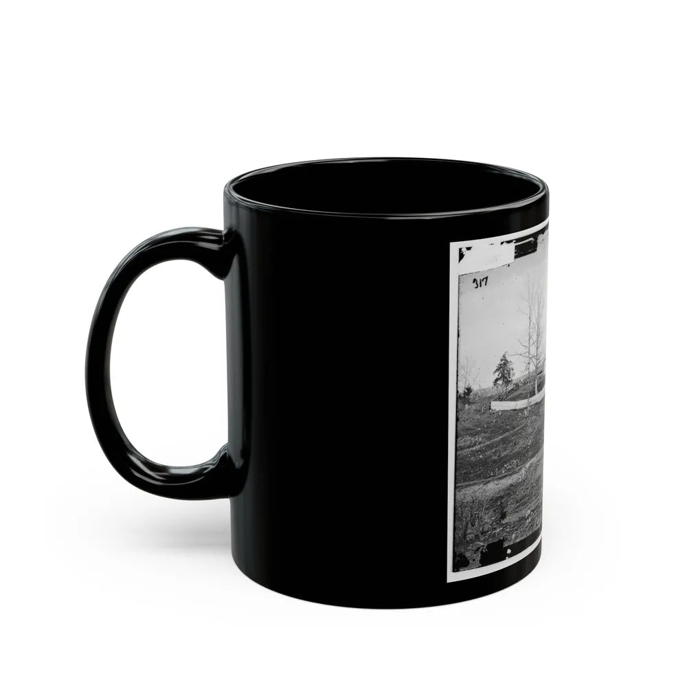 Bull Run, Va. William N. Thornton's I.E., Thornberry House On The Route To Sudley Ford (U.S. Civil War) Black Coffee Mug-Go Mug Yourself