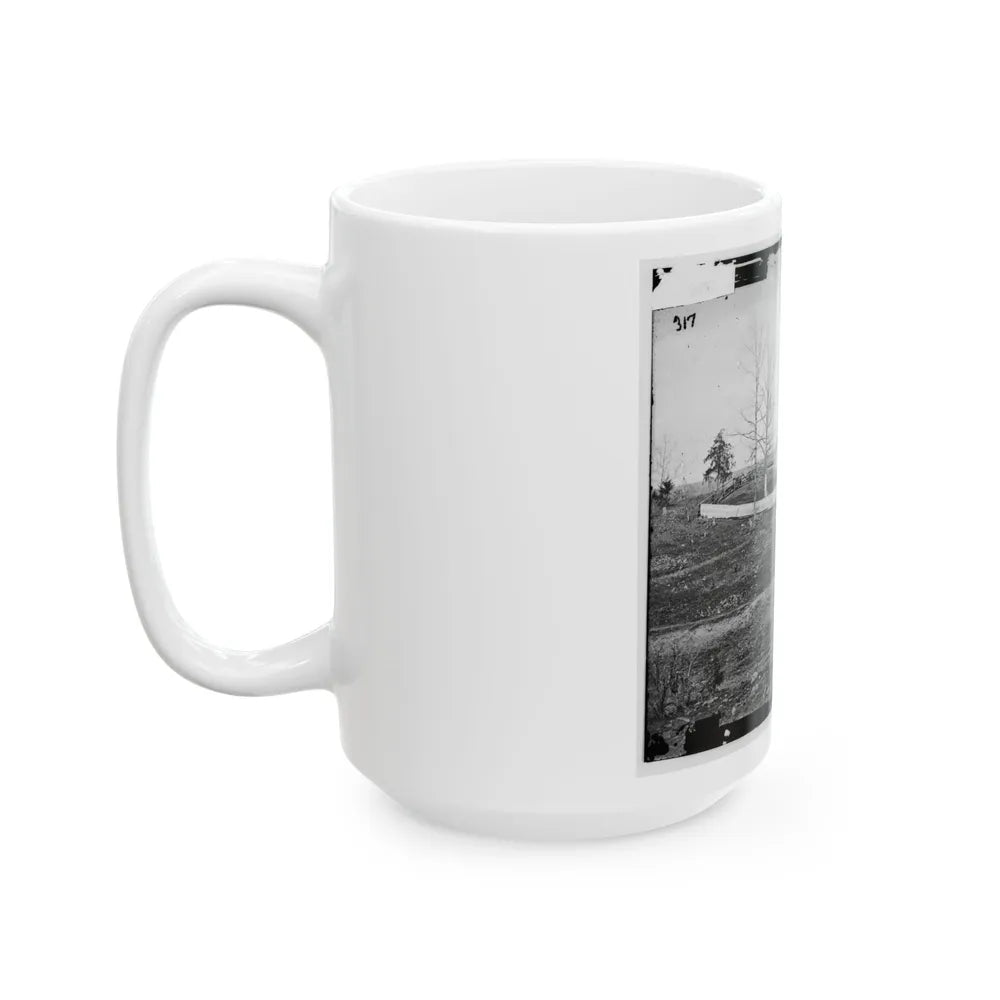 Bull Run, Va. William N. Thornton's I.E., Thornberry House On The Route To Sudley Ford (U.S. Civil War) White Coffee Mug-Go Mug Yourself