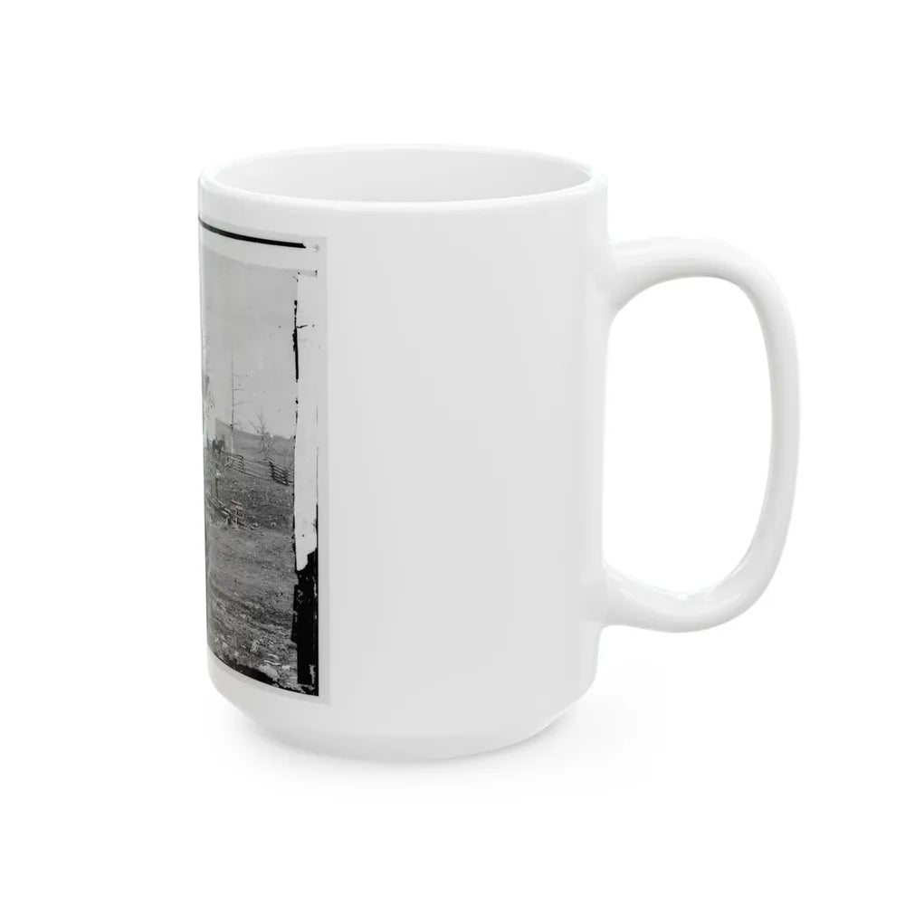 Bull Run, Va. William N. Thornton's I.E., Thornberry House On The Route To Sudley Ford (U.S. Civil War) White Coffee Mug-Go Mug Yourself