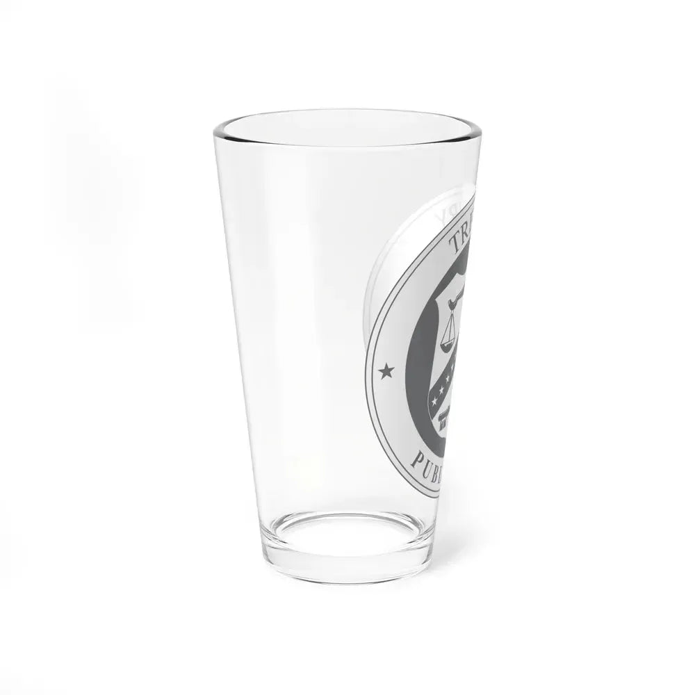 Bureau of the Public Debt - Pint Glass 16oz - Go Mug Yourself