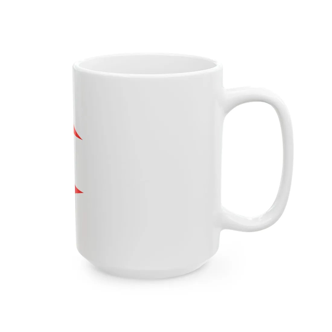 Burgee of Asker Seilforening (Norway) White Coffee Mug - Go Mug Yourself