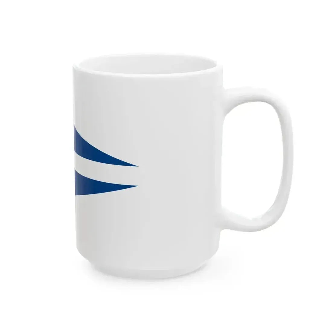 Burgee of Associazione Velica Alto Verbano (Italy) White Coffee Mug - Go Mug Yourself