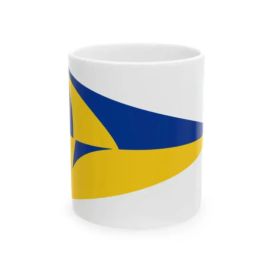 Burgee of Associazione Velica Trentina (Italy) White Coffee Mug 11oz - Go Mug Yourself