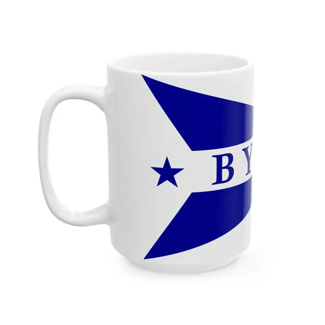 Burgee of Biloxi YC (United States) White Coffee Mug - Go Mug Yourself