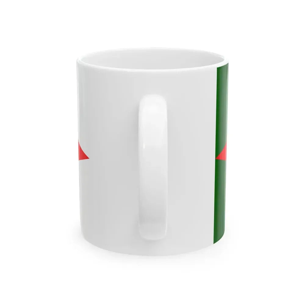 Burgee of Bruxelles Royal YC (Belgium) White Coffee Mug - Go Mug Yourself