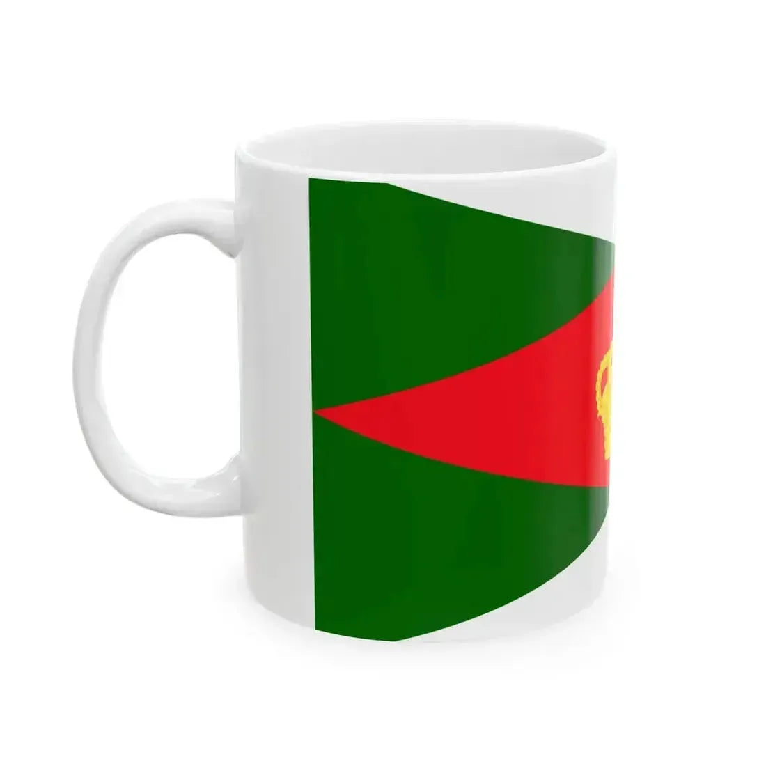 Burgee of Bruxelles Royal YC (Belgium) White Coffee Mug - Go Mug Yourself
