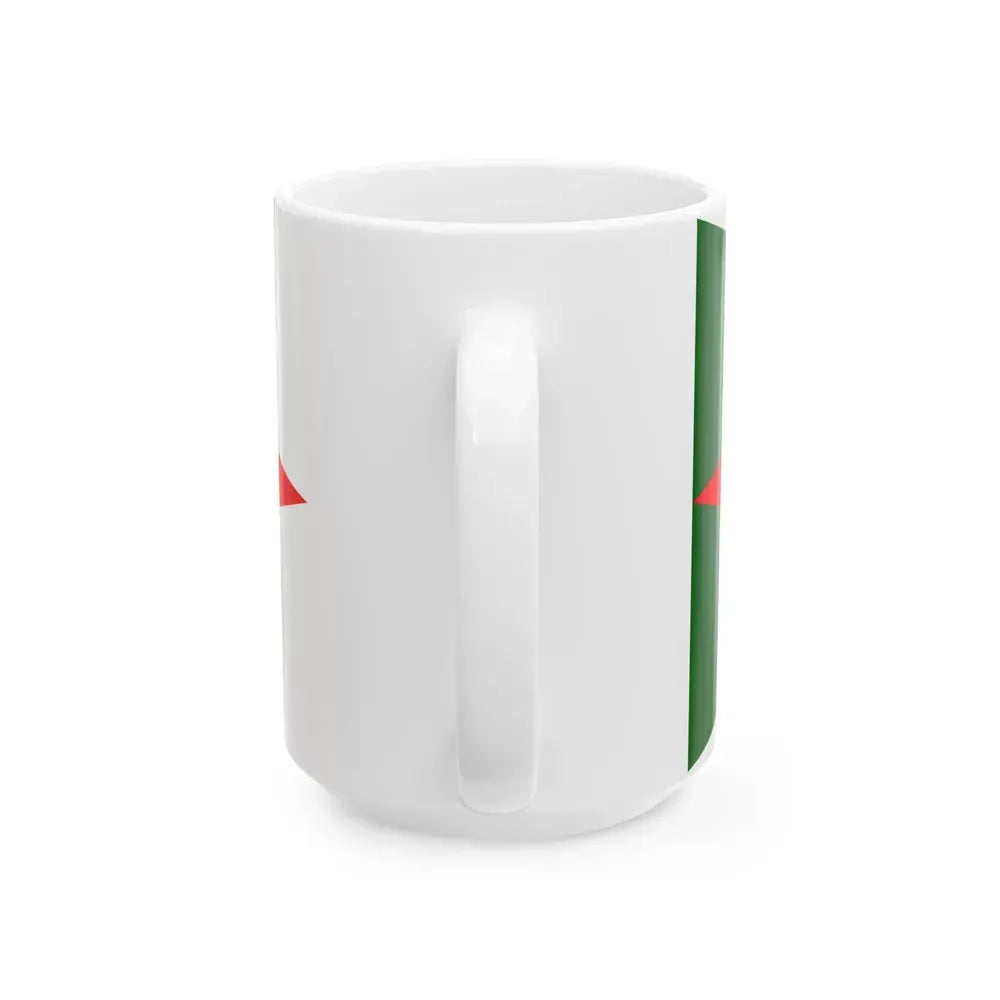 Burgee of Bruxelles Royal YC (Belgium) White Coffee Mug - Go Mug Yourself