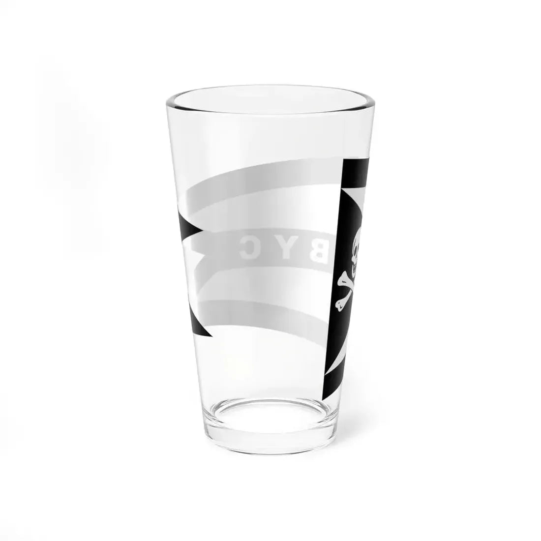 Burgee of Buccaneer YC Alabama (United States) Pint Glass 16oz - Go Mug Yourself