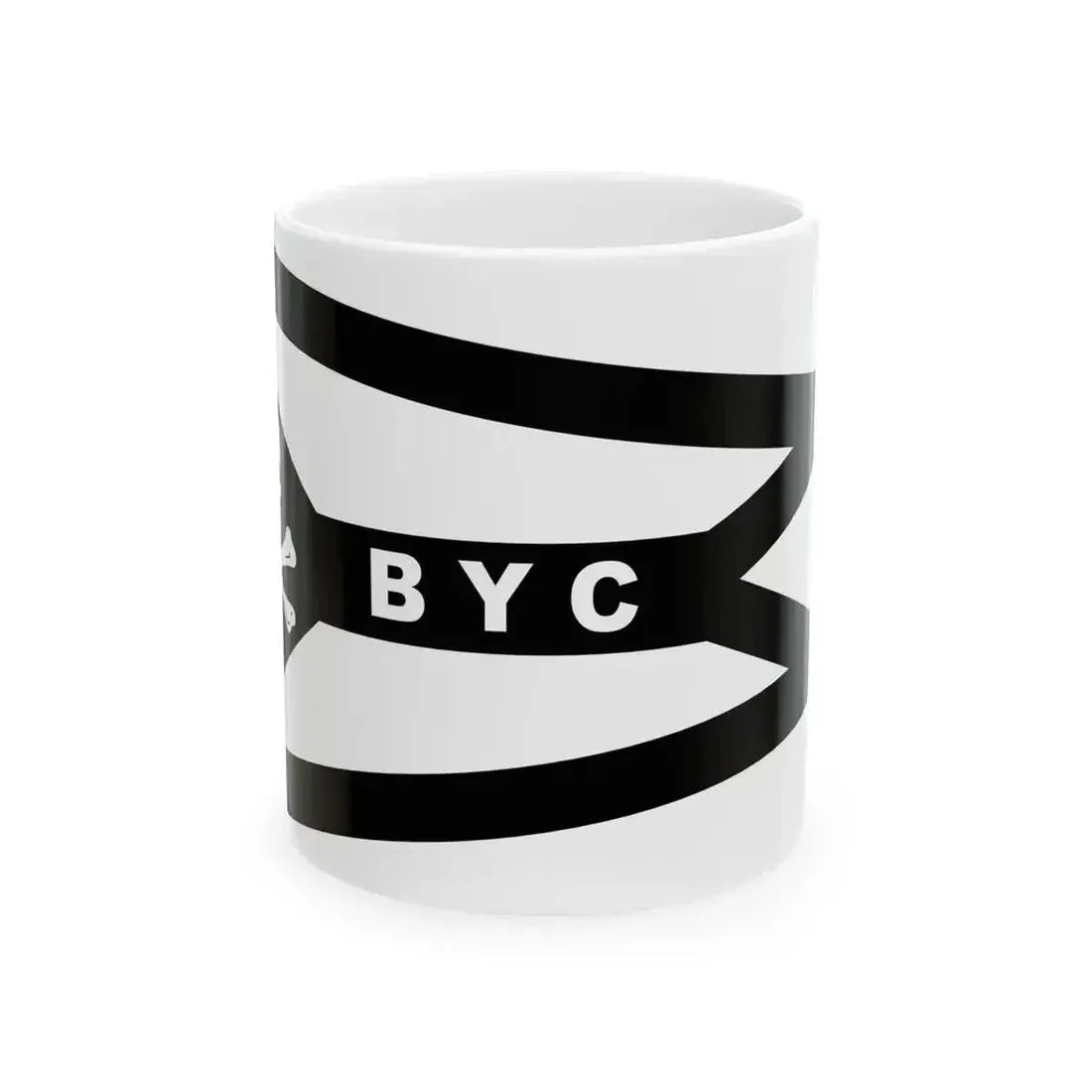 Burgee of Buccaneer YC Alabama (United States) White Coffee Mug 11oz - Go Mug Yourself