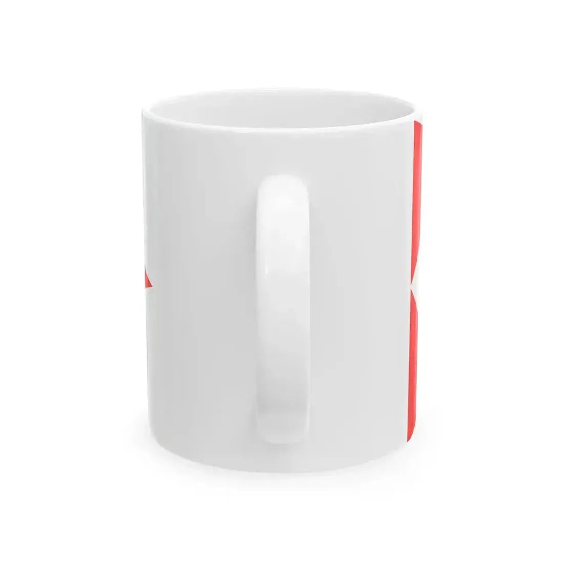 Burgee of Cercle de la Voile de Paris (France) White Coffee Mug - Go Mug Yourself
