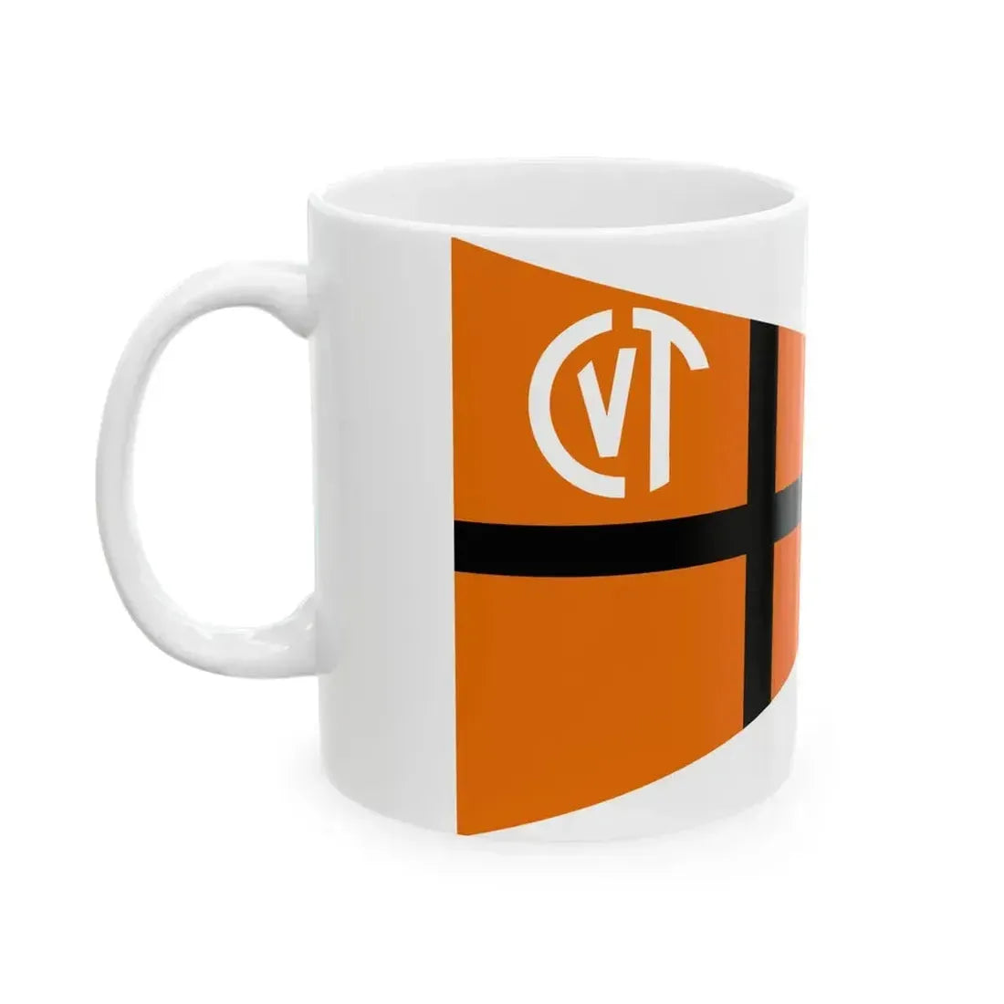 Burgee of Circolo della Vela Talamone (Italy) White Coffee Mug - Go Mug Yourself