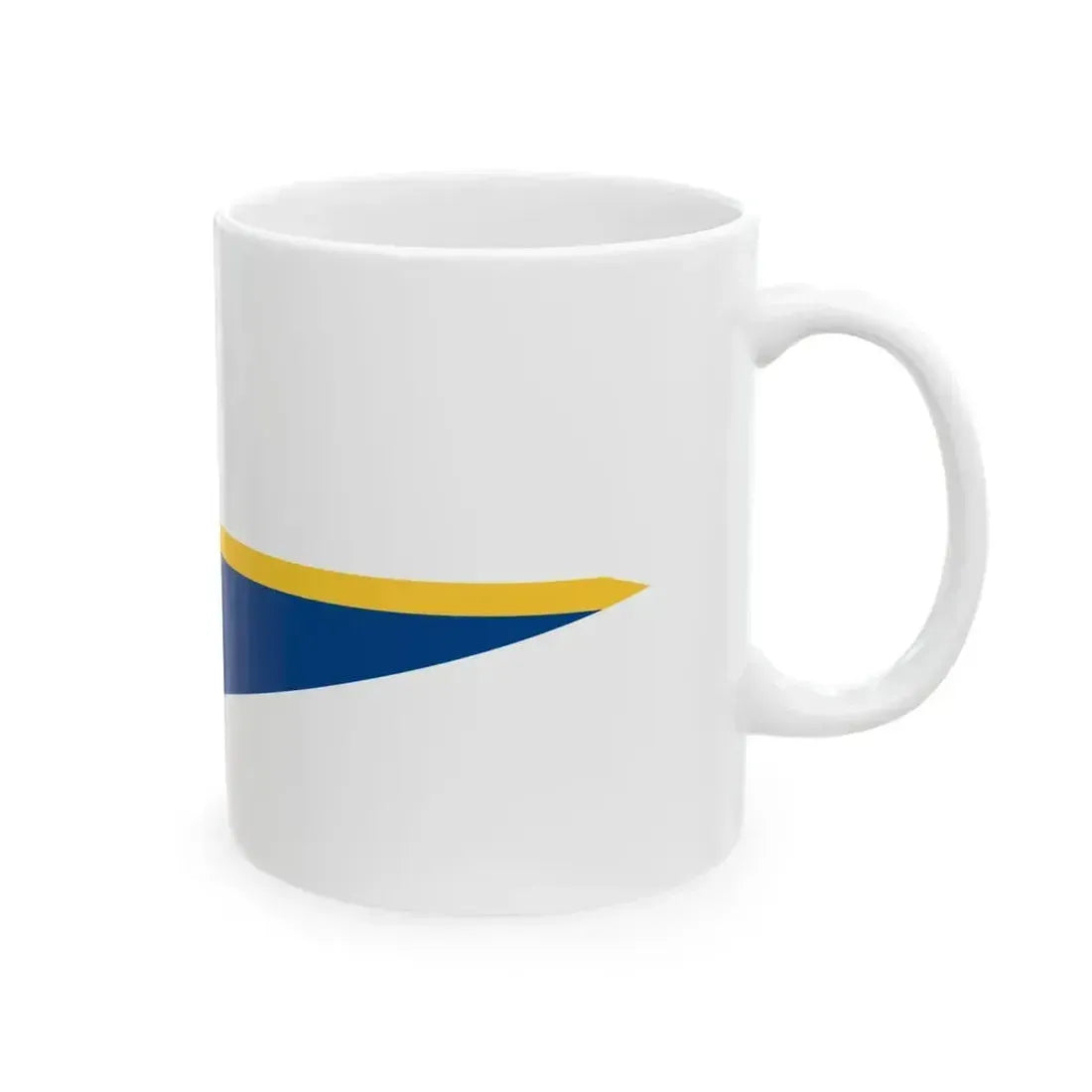 Burgee of Circolo Nautico Chioggia (Italy) White Coffee Mug - Go Mug Yourself