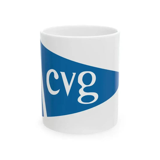 Burgee of Circolo Vela Gargnano (Italy) White Coffee Mug 11oz - Go Mug Yourself